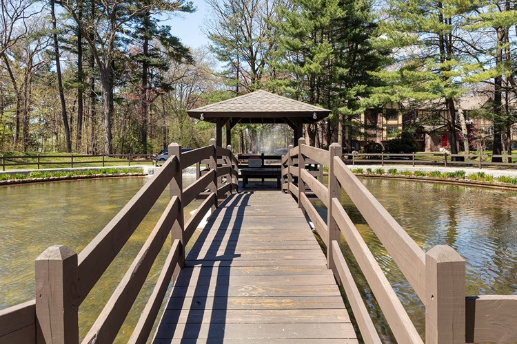 Take your laptop to the gazebo for a tranquil change of scenery and fresh air