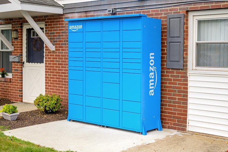 Retrieving your packages just got easier with our Amazon Hub package lockers!
