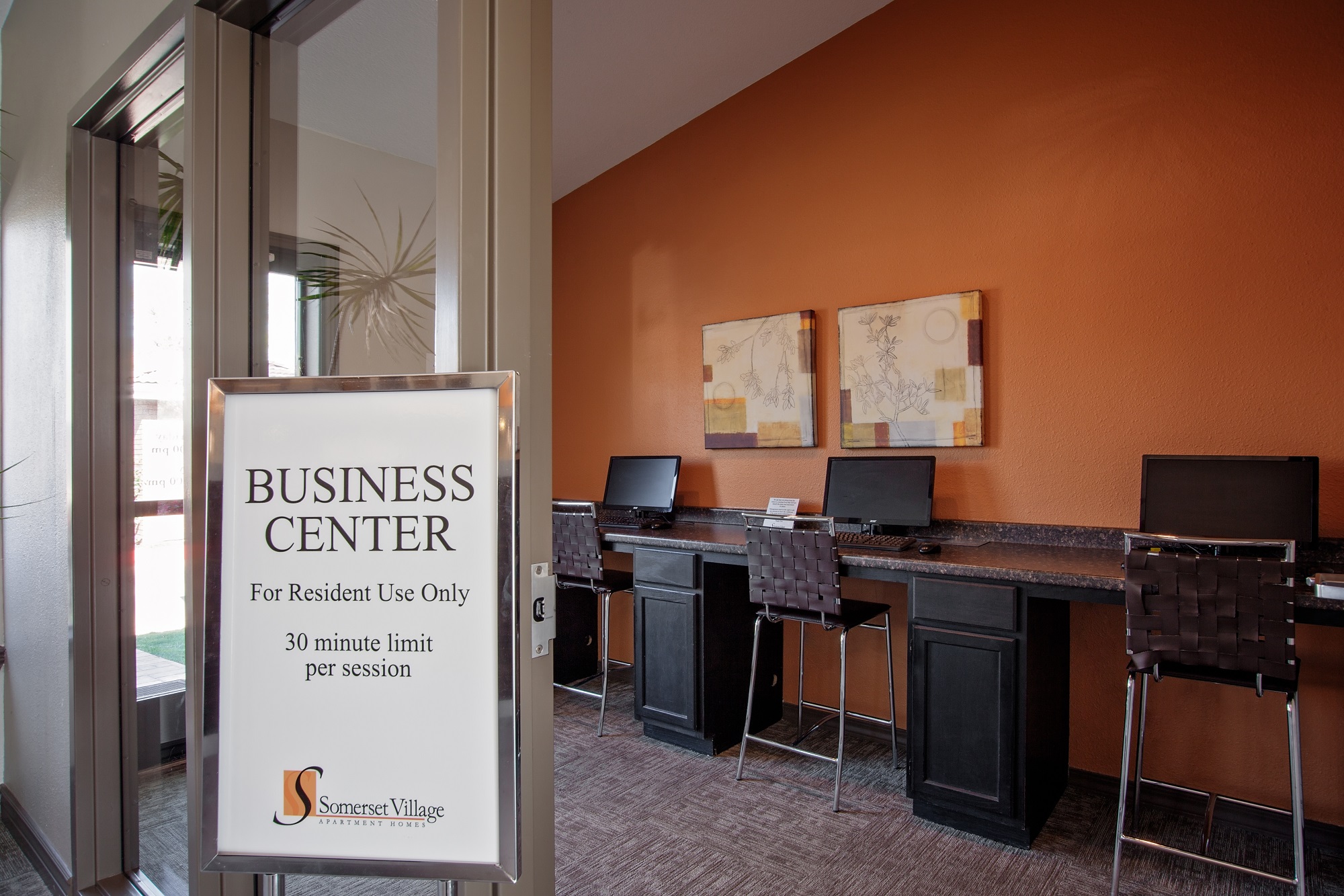 West Valley City, UT Enclave at Redwood apartments business center