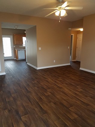Our upgraded apartments feature wood like floors!