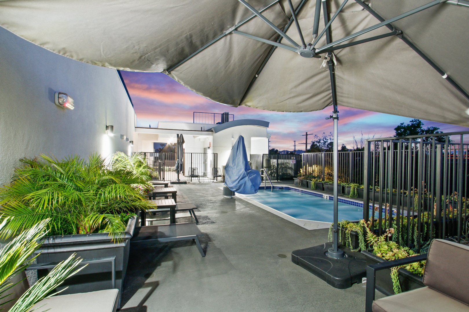 Rooftop Pool and Spa