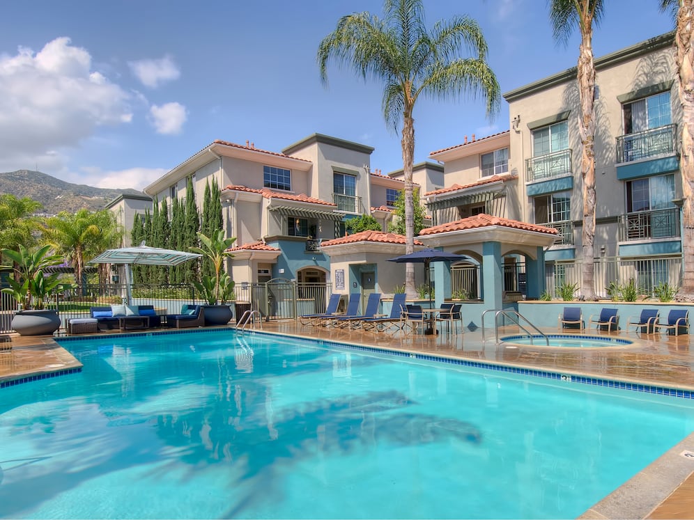 Swimming Pool with Lounge Seating