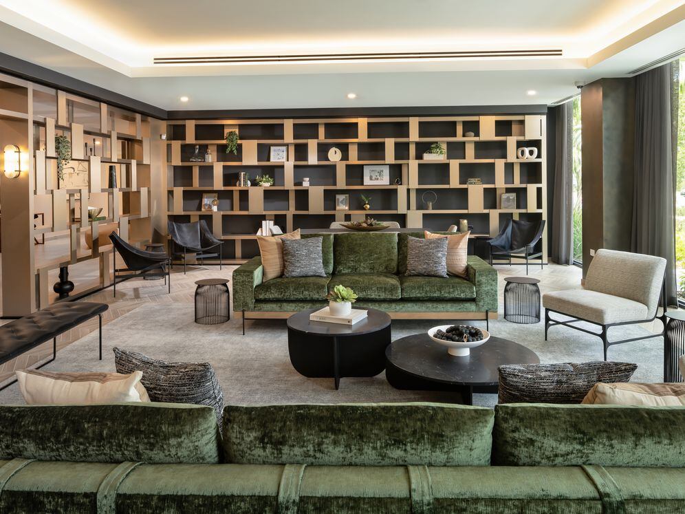 Library with lounge seating