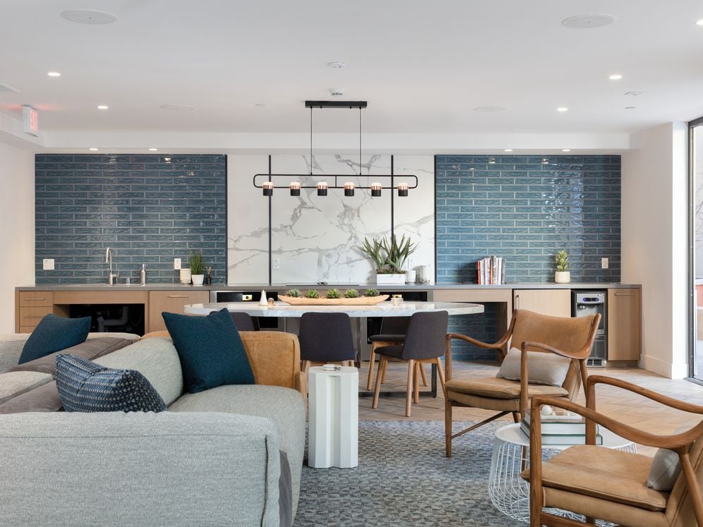 Phase II Clubhouse with entertaining kitchen