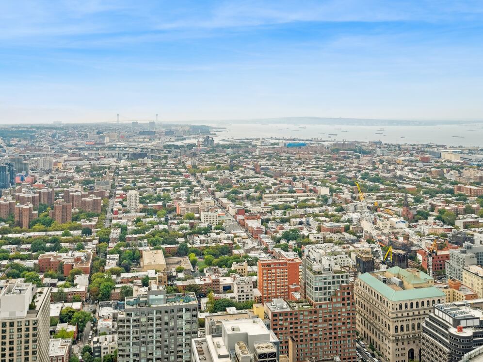 Views from rooftop terrace