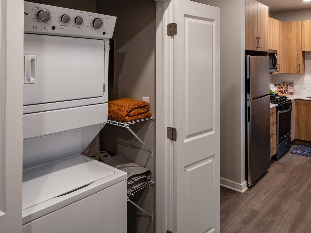 In-unit washer and dryer