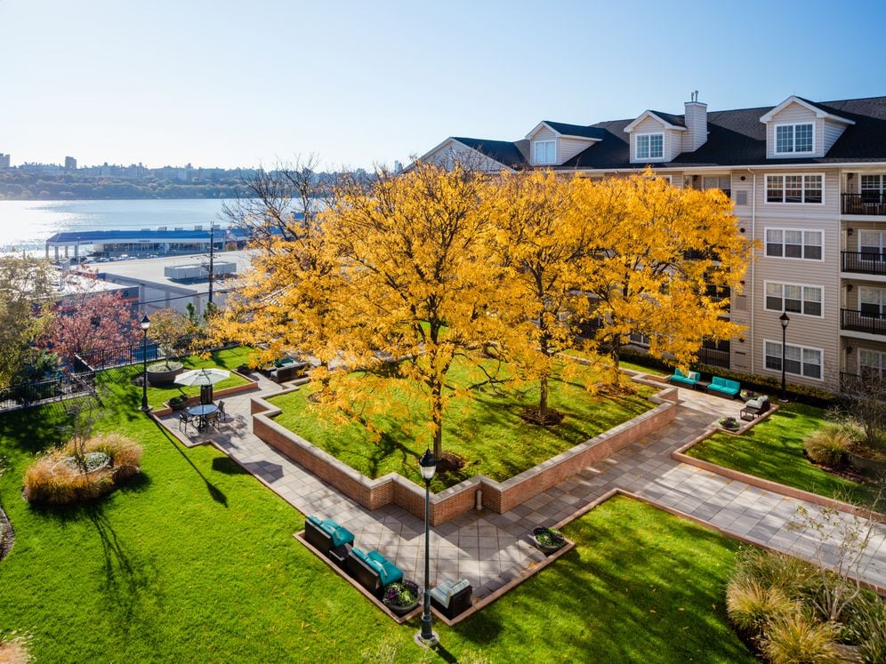River Mews Building Courtyard