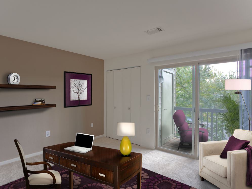 Classic Package living room with carpet