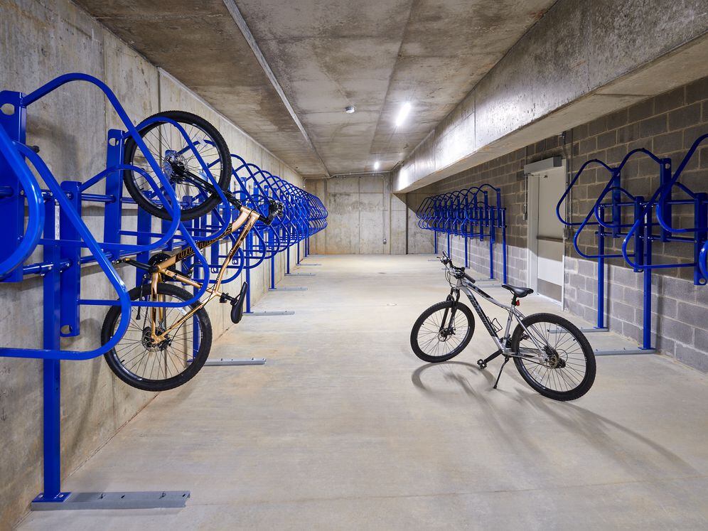 Bike storage room