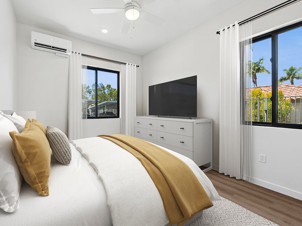 Coming Soon: Freestanding Home bedroom with hard-surface flooring