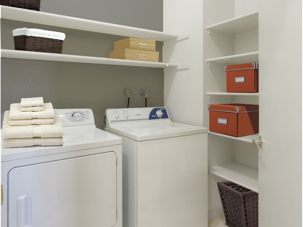 In-unit washer and dryer