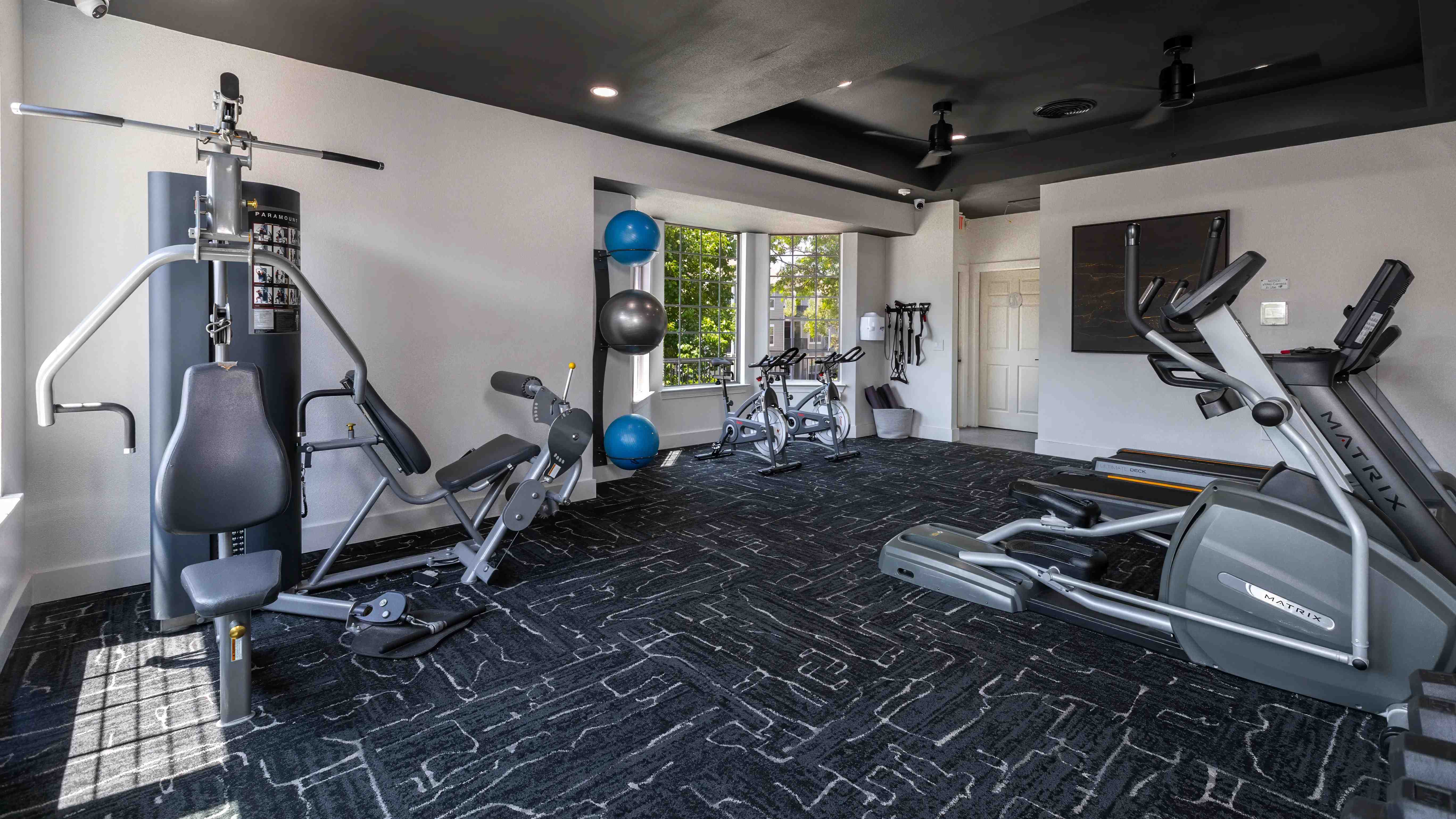 Stay active and healthy in our fitness center, featuring state-of-the-art equipment including treadmills, ellipticals, weight machines, and exercise bikes. Perfect for all your workout needs.