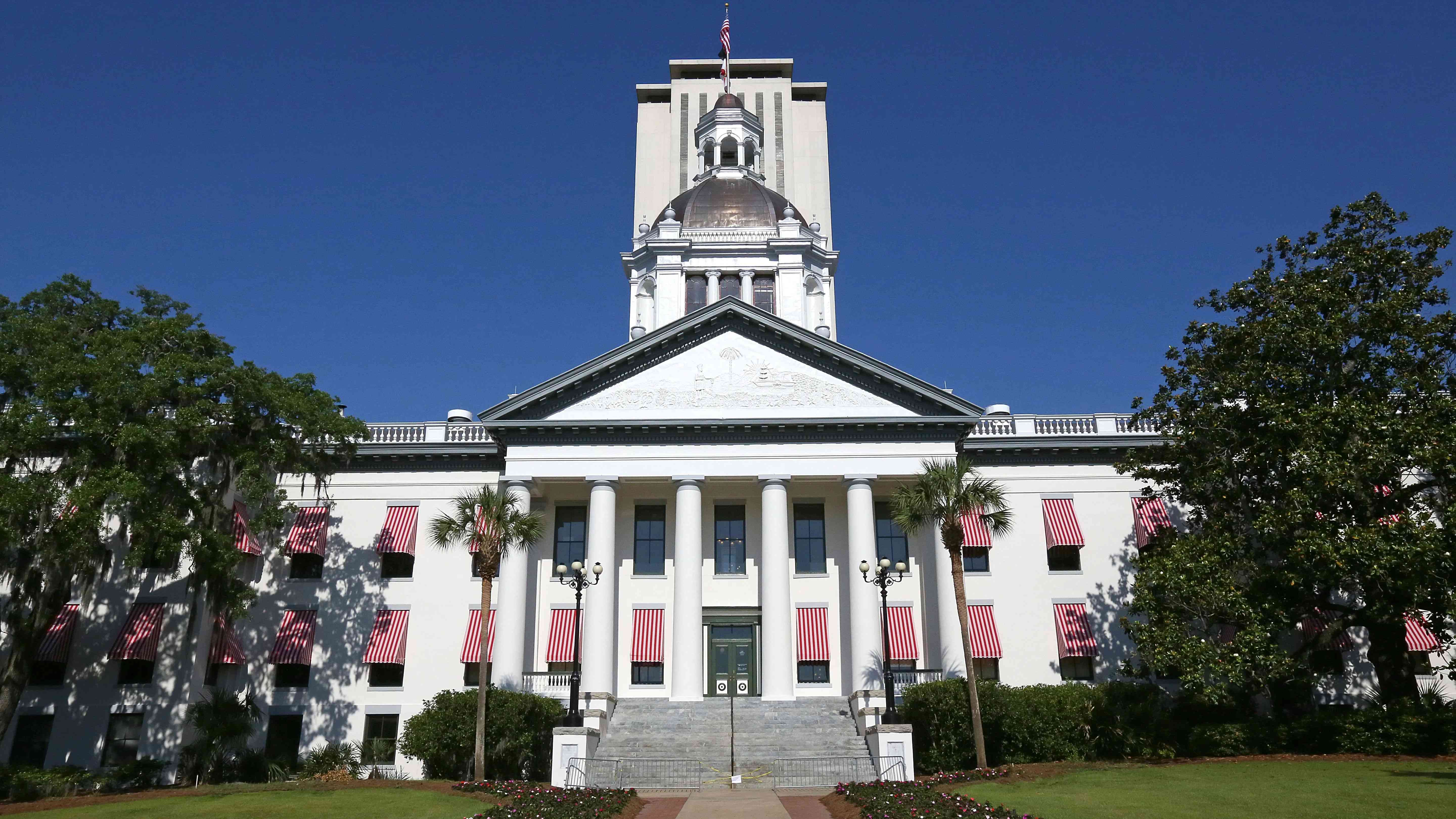 We are located near the Florida state capitol building.