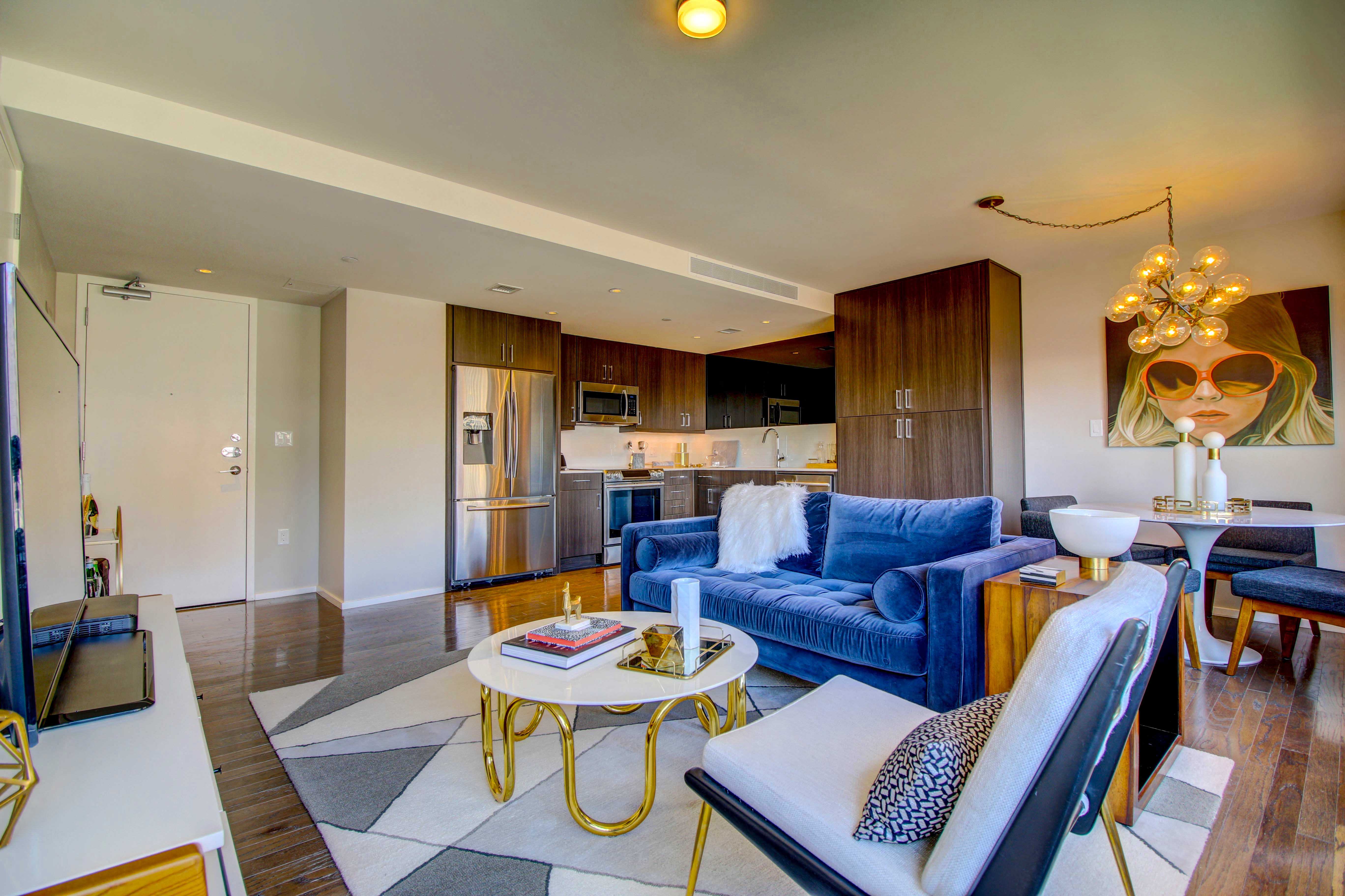 1 bedroom model apartment home