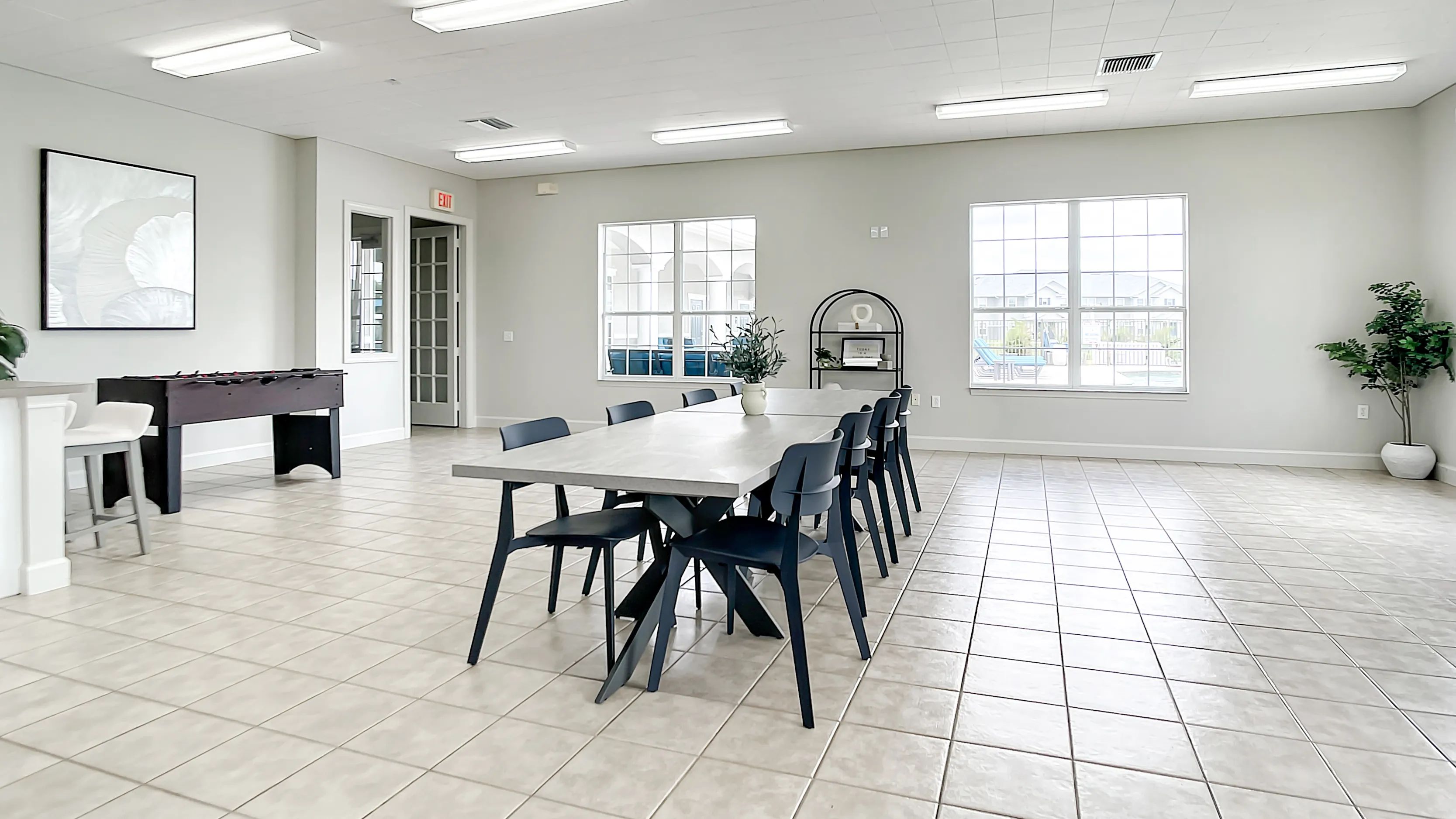 Find endless fun at the on-site Rec Center, where you can hang out, play foosball, and join vibrant resident events that bring your community to life.