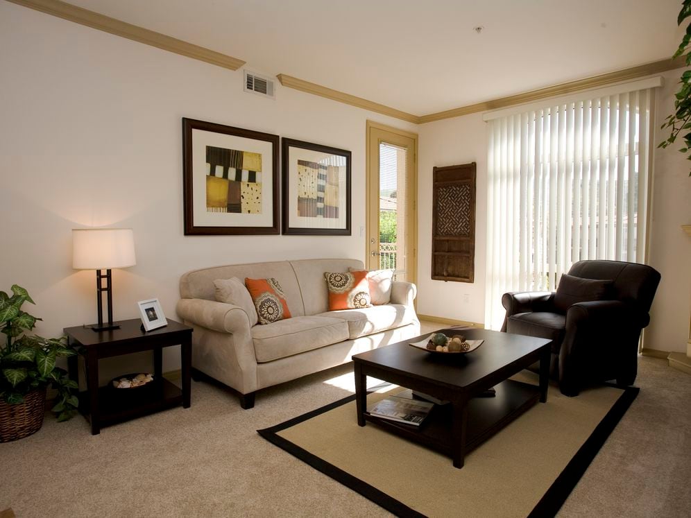 Classic Package I living room with carpet