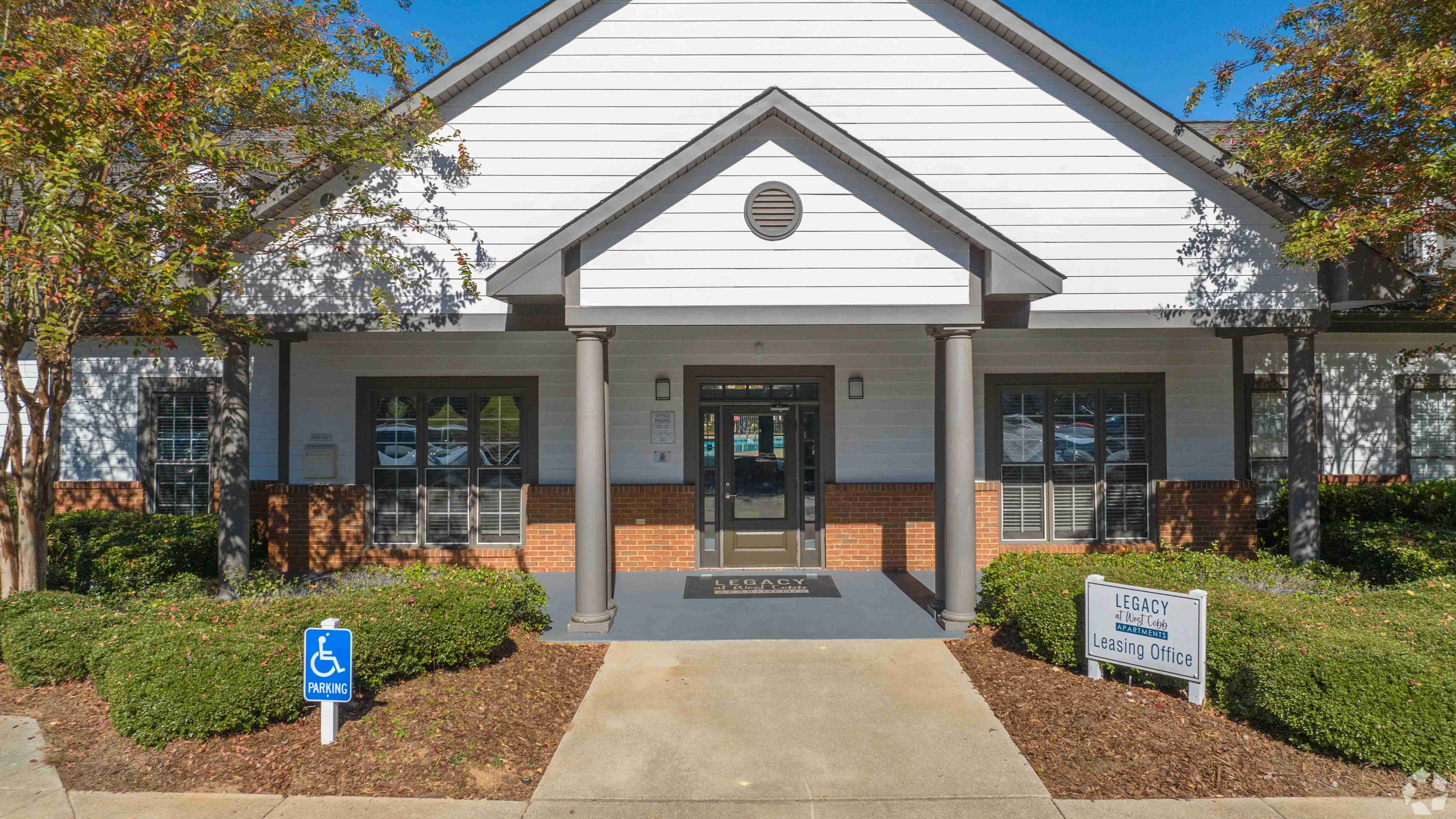 Visit the welcoming leasing office, where our friendly team is ready to help you find your perfect apartment.