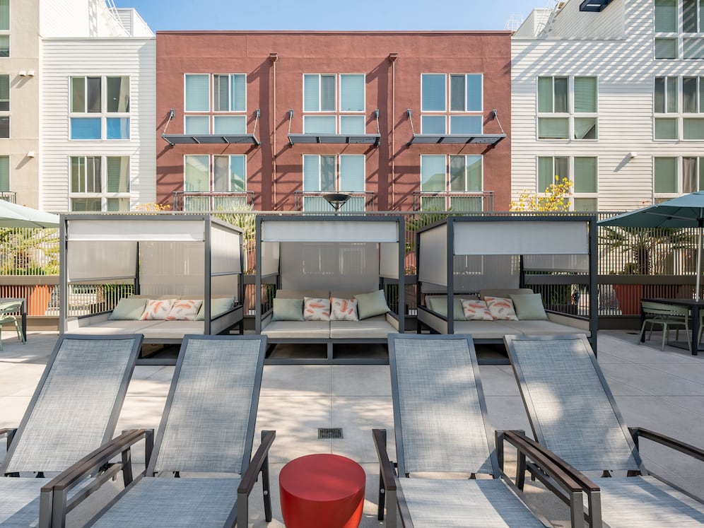 Cabanas and Lounge Chairs