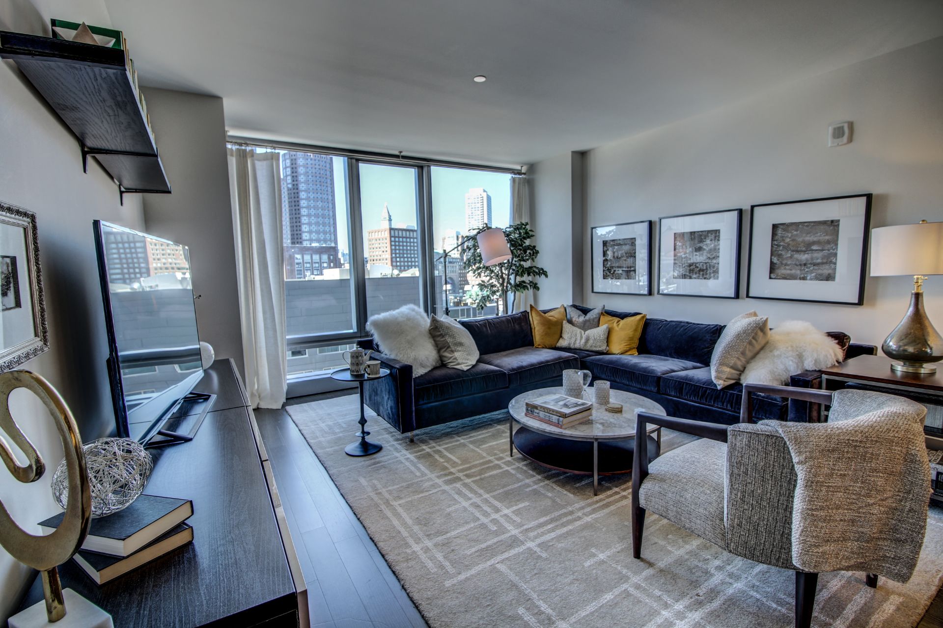 Living Room with a View