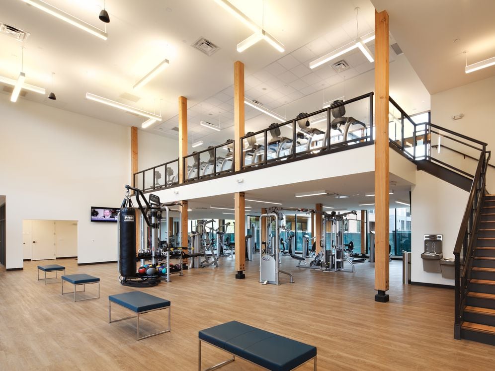 Phase I Two-level fitness center