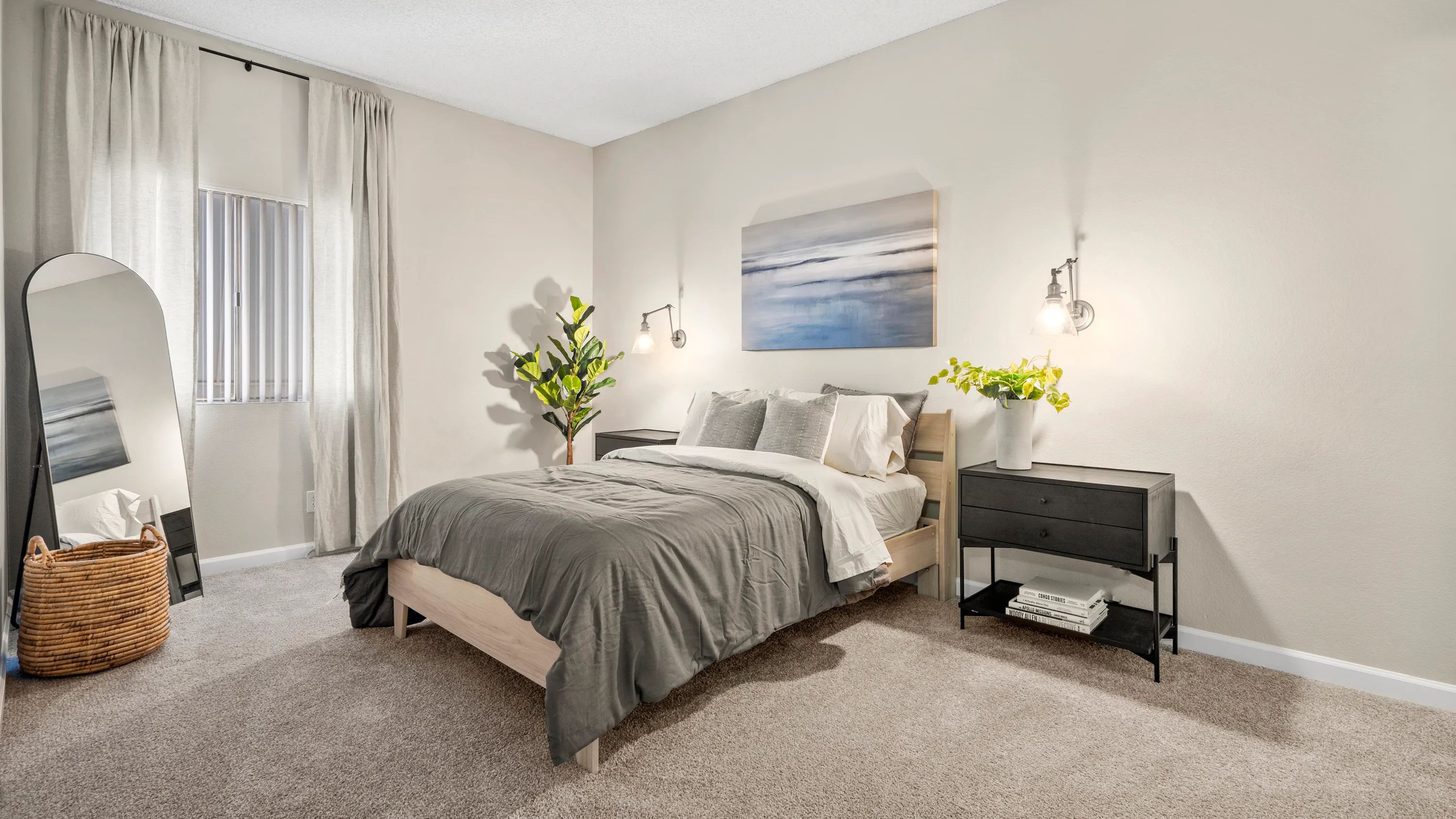Step into your elegant master bedroom with spacious dimensions and ample closets, with select floor plans offering walk-in closets for added convenience.