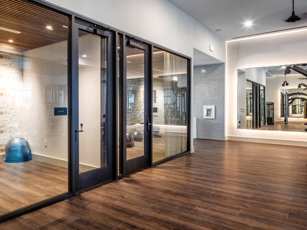 Two separate fitness studios