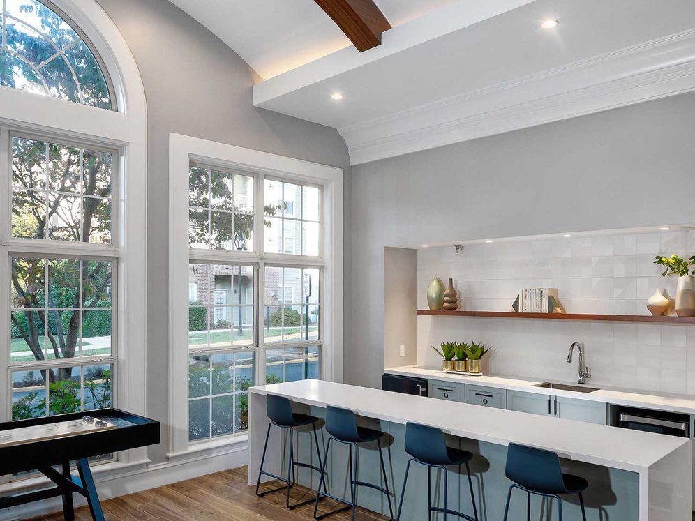 Lounge with entertaining kitchen