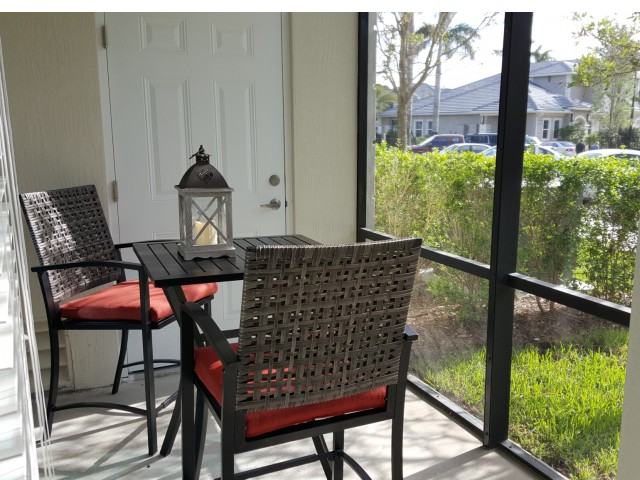 Screened in patios and balconies