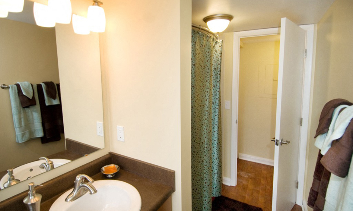 Bathroom at The Ambassador