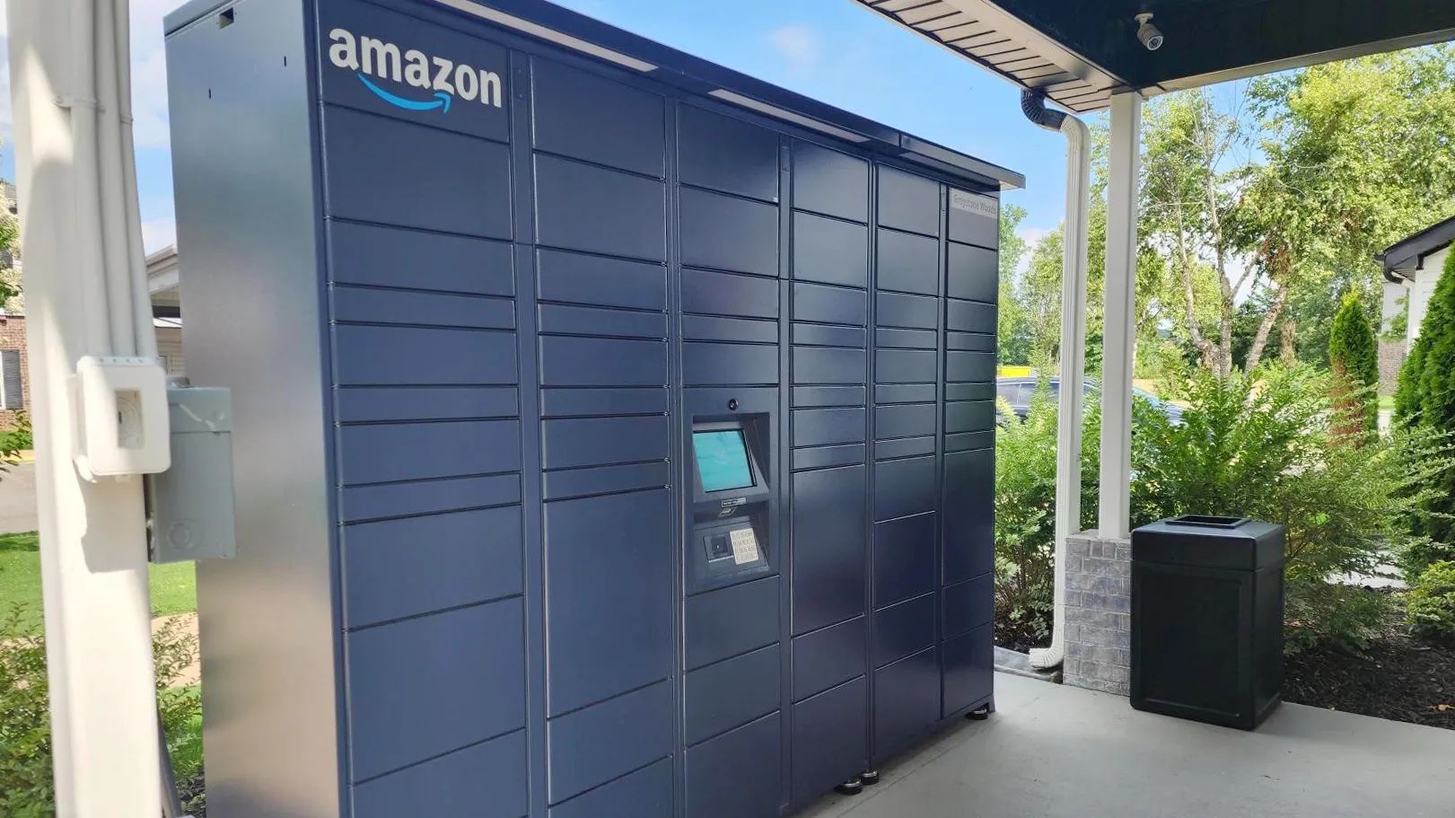 Experience the ease of Amazon lockers located outside, ensuring seamless package retrieval for our cherished residents, a touch of 24/7 convenience for your daily life.