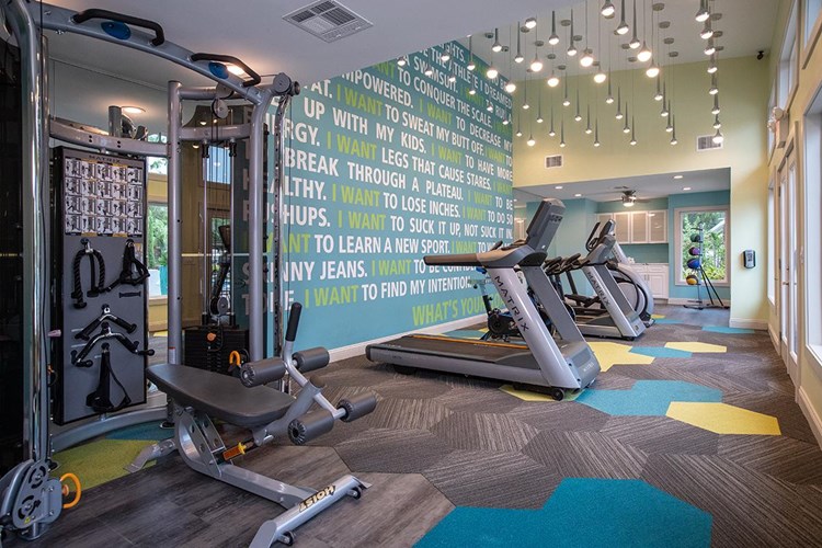 Get fit in our state-of-the-art fitness center.