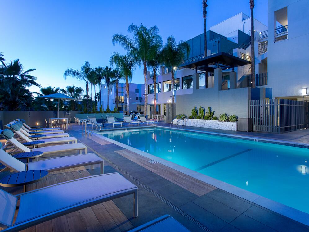 Swimming pool and sundeck