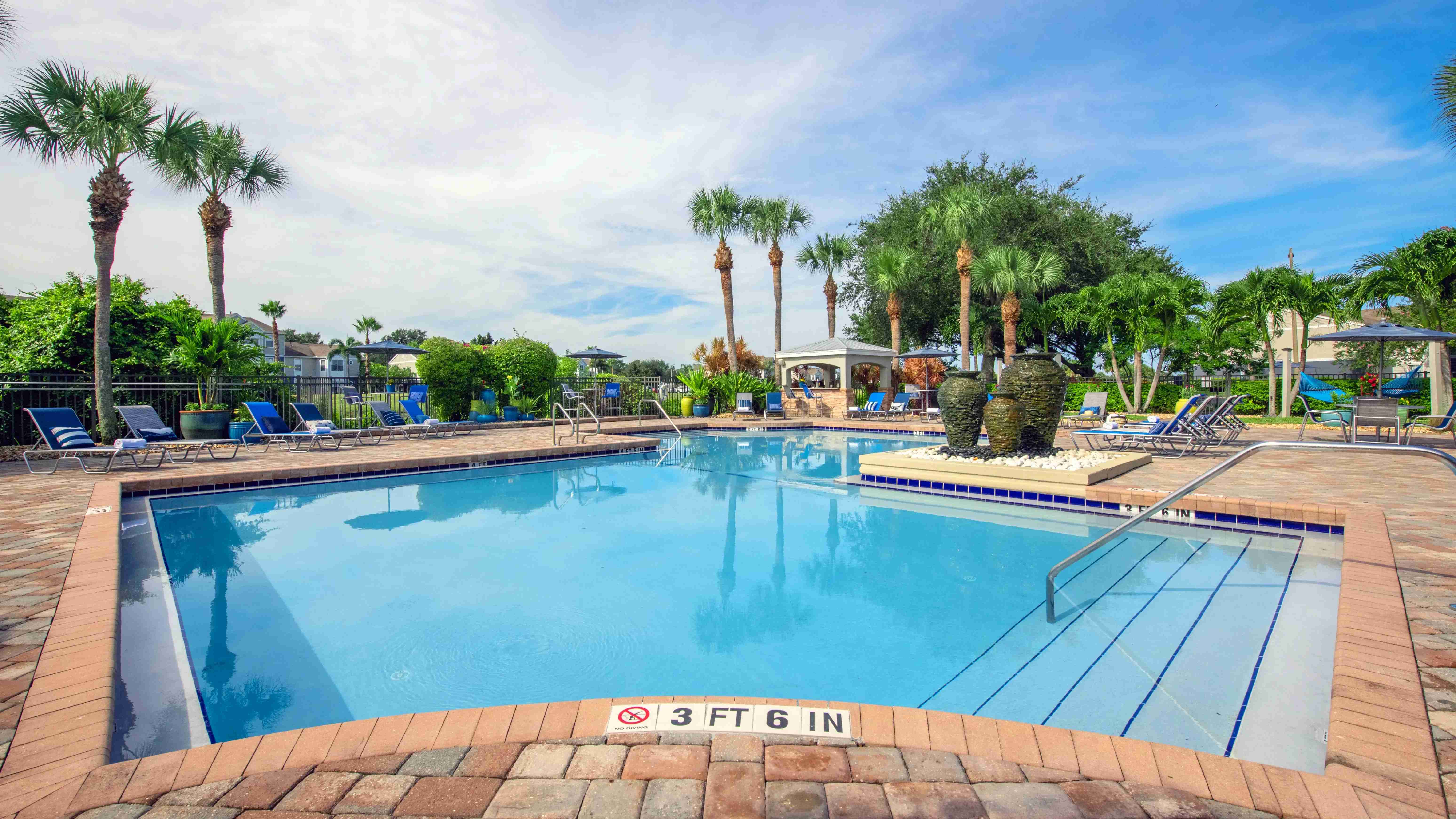 Treat yourself to a daily dip in our resort-style pool and feel like you're on vacation every day at Beachway Links!