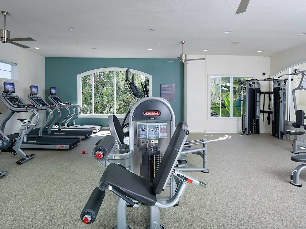 Fitness Center with Cardio Equipment