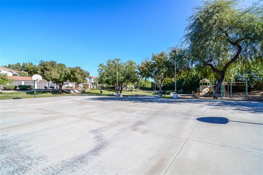 Basketball Court and Playground