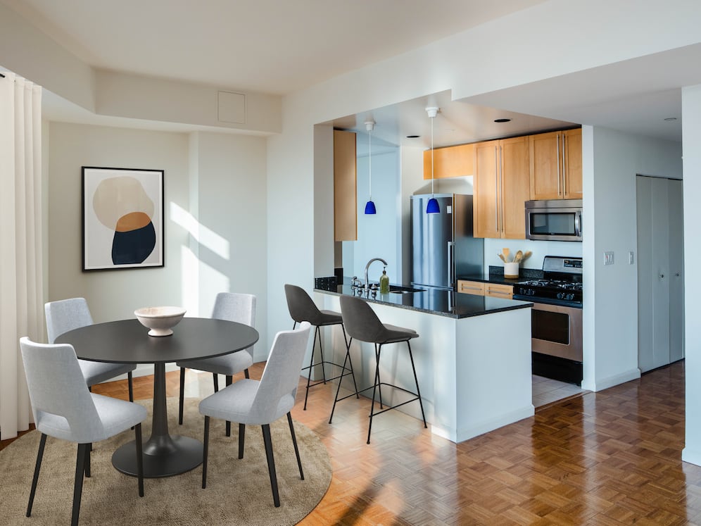 Classic Package III kitchen and dining area