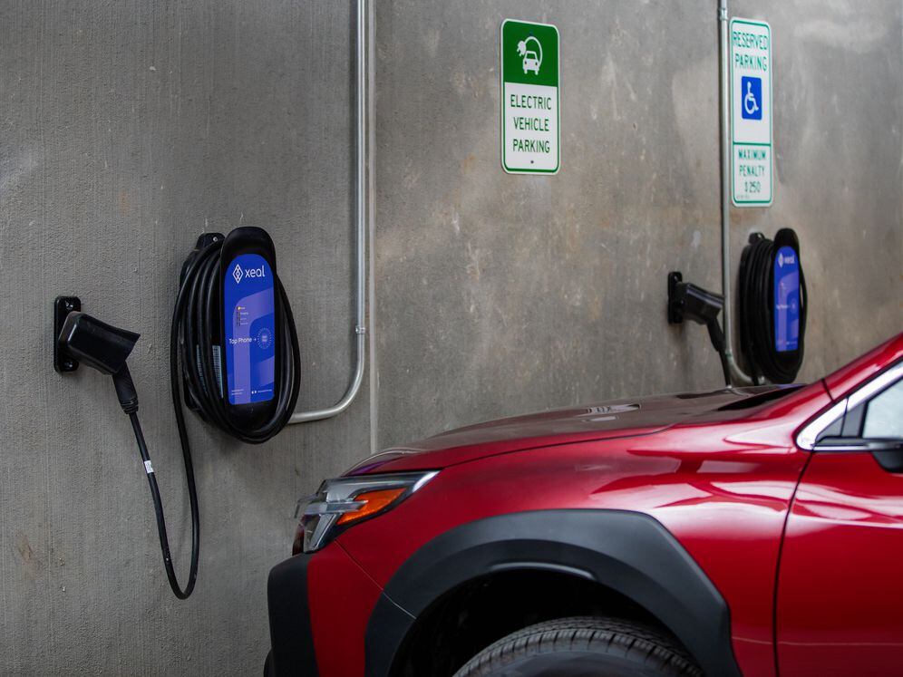 EV charging available