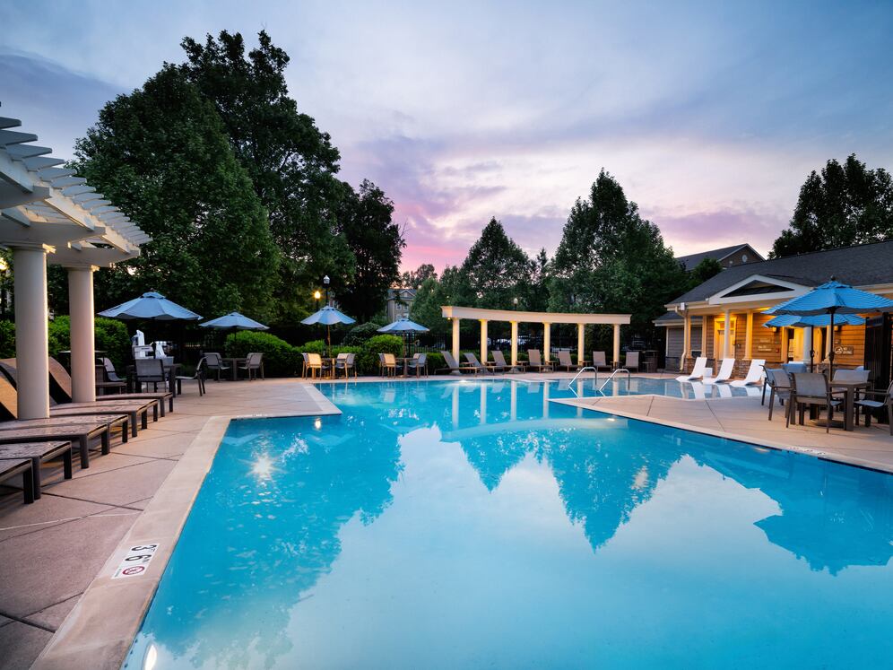 Swimming pool and sundeck