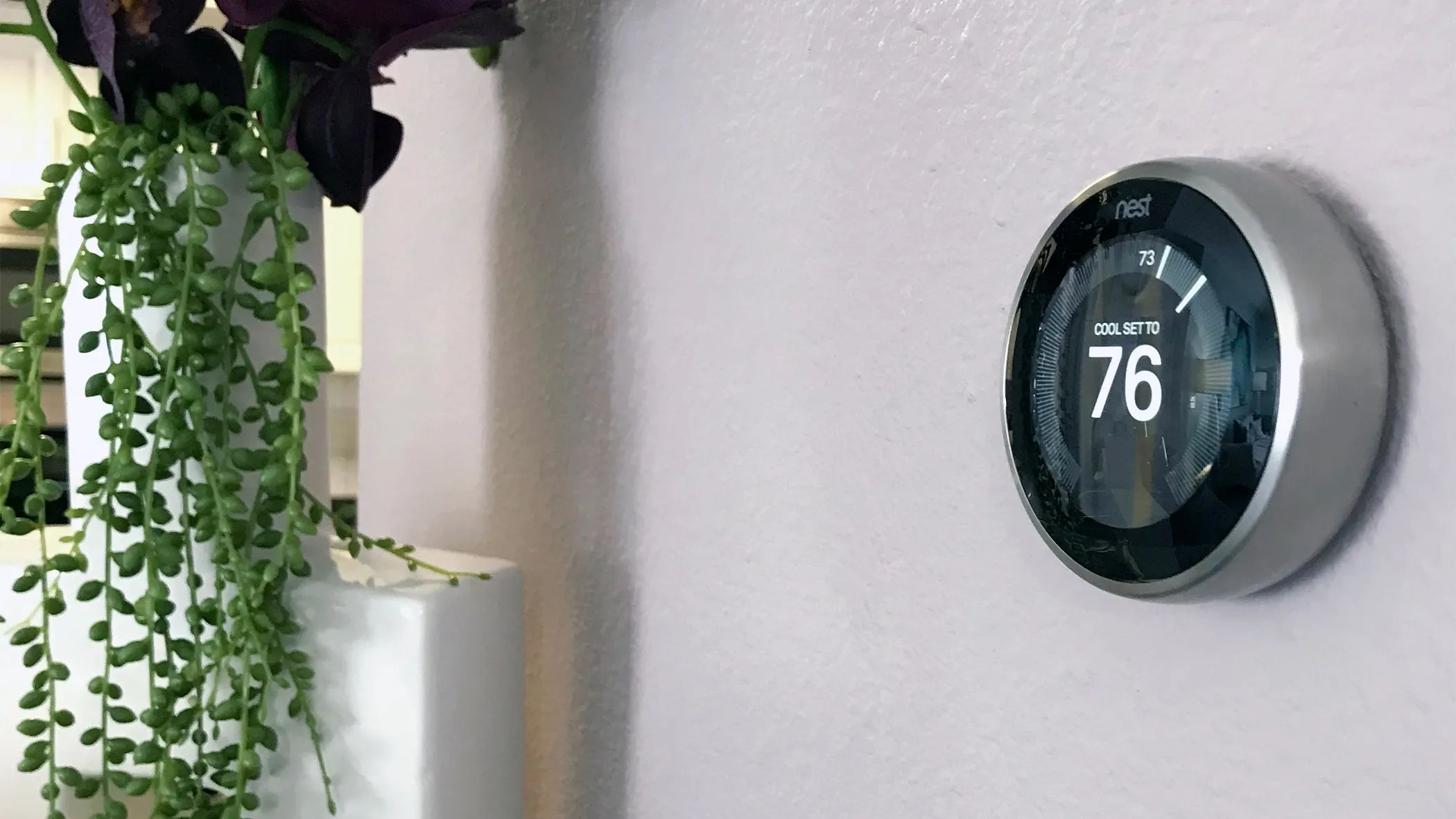 Smart thermostats allow smart control at your fingertips! 