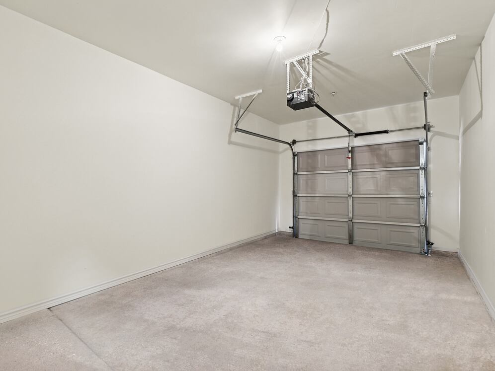 Attached garage