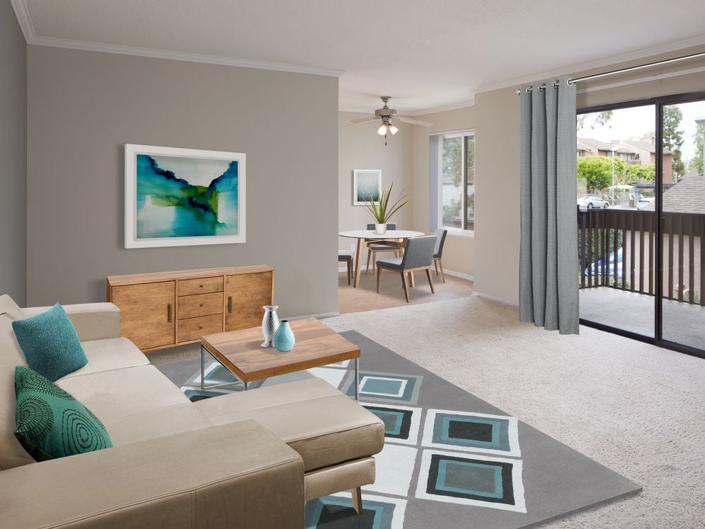 Classic Package I living and dining area