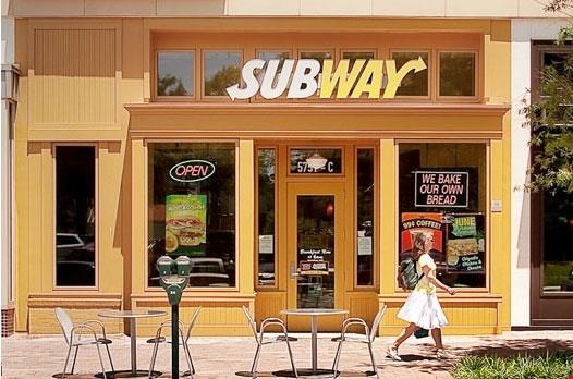 On-site retail including Subway