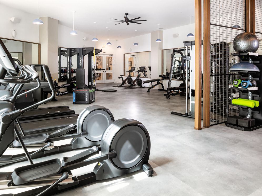 State-of-the-art fitness center