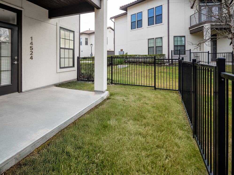 All homes include fenced-in yards