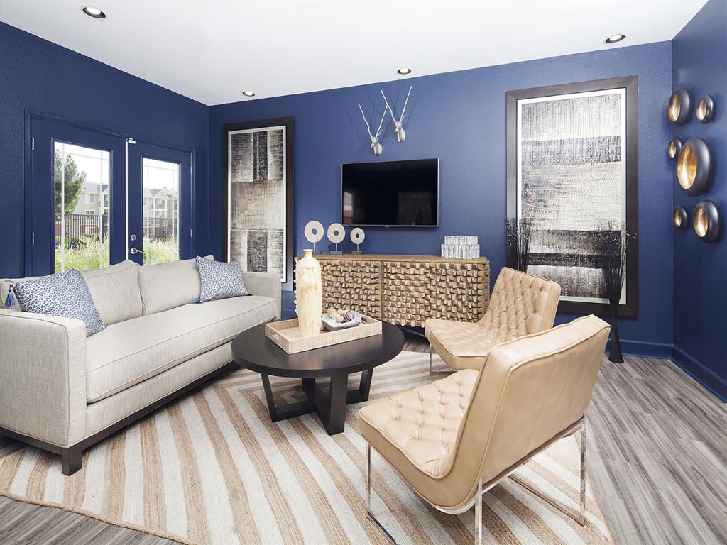 Resident clubhouse with TV lounge