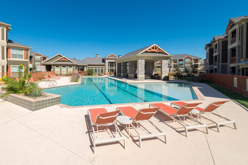 Spacious Sundeck with Lounge Chairs
