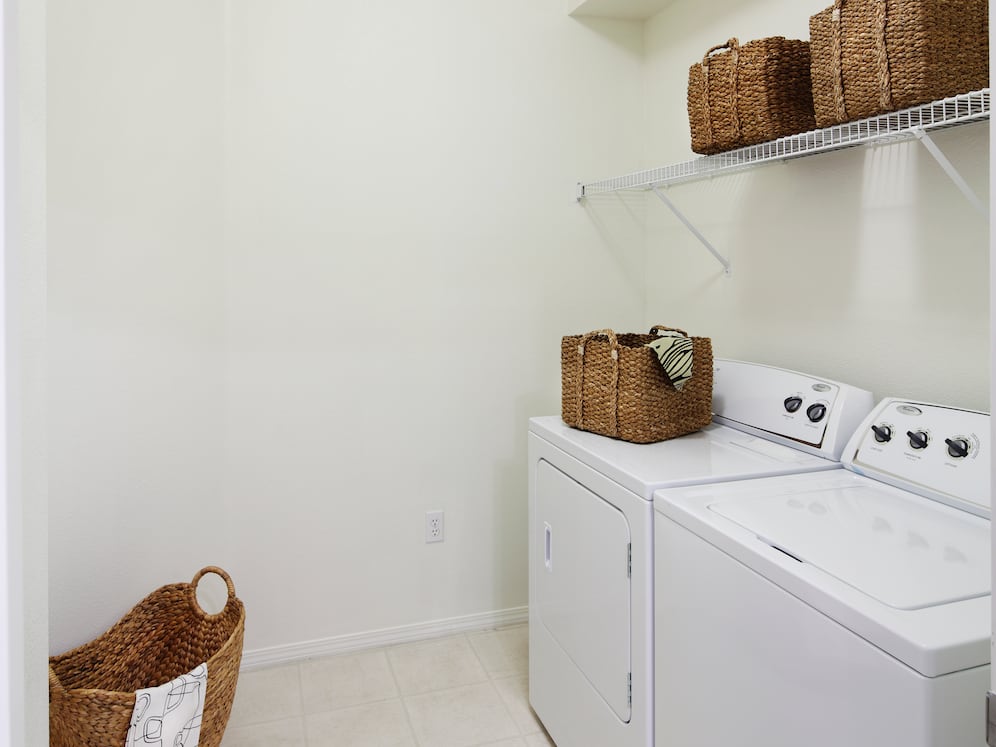 Washer and dryer