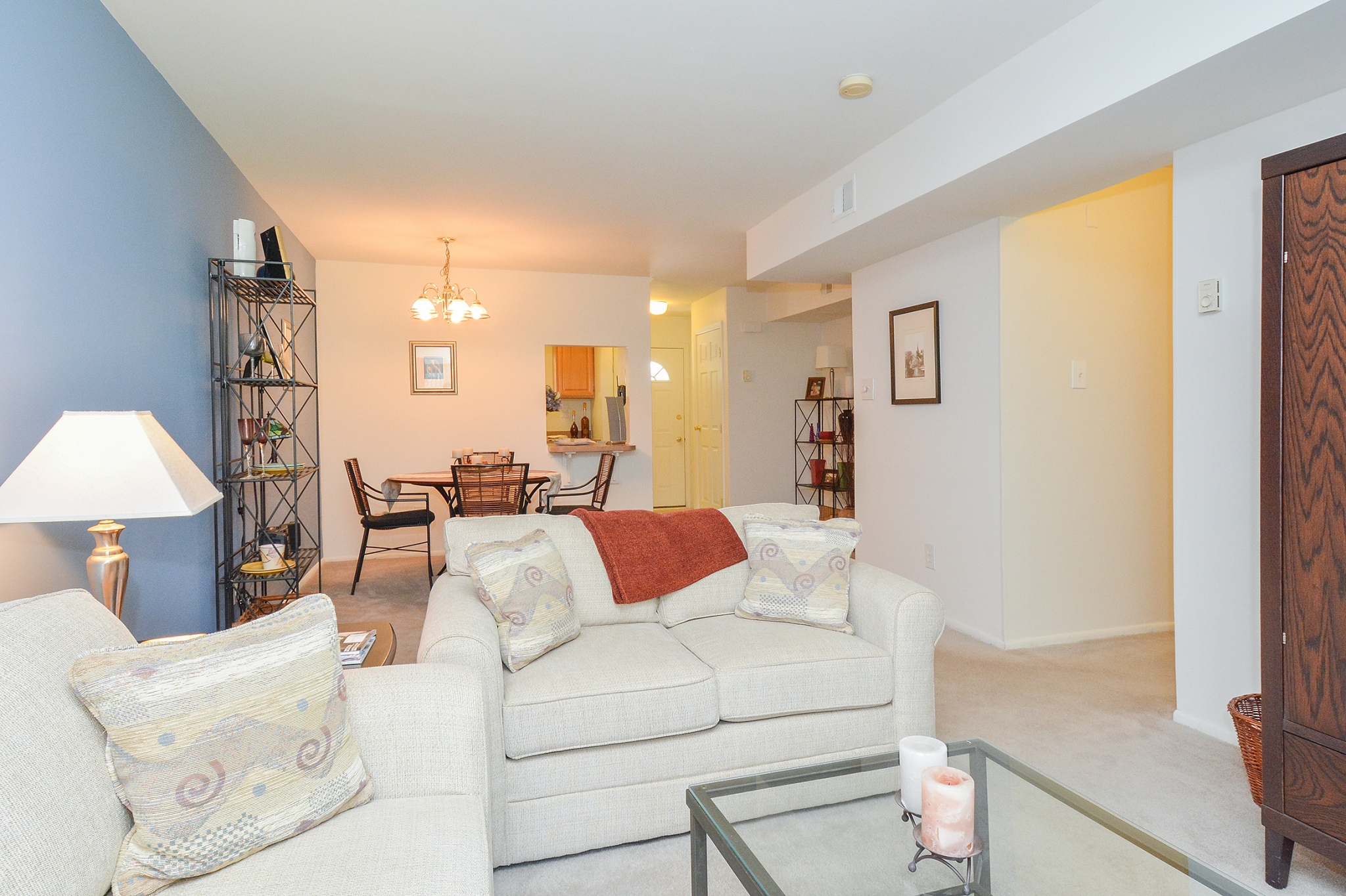 Sample Living Room/Dining Room