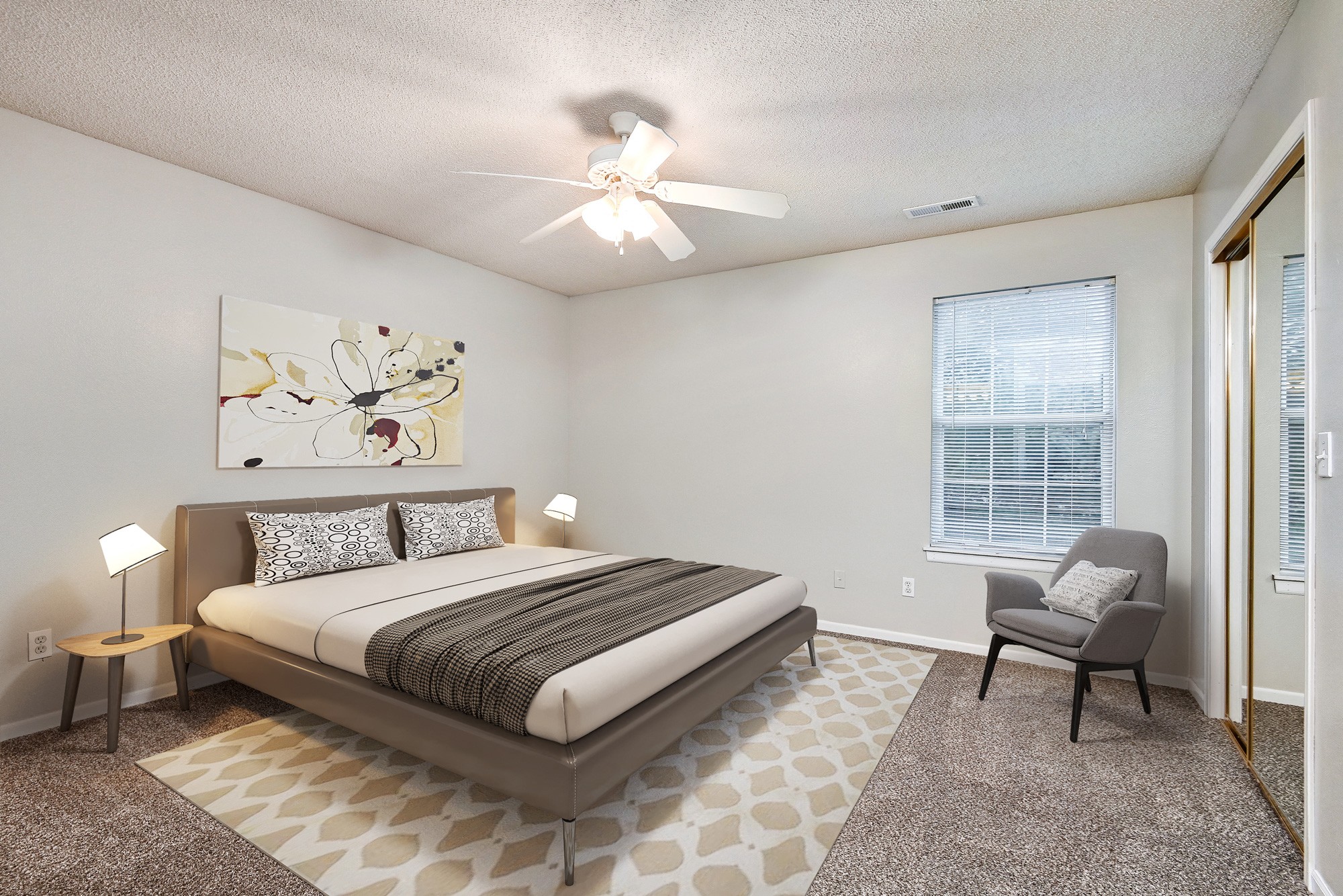 Spacious Bedroom