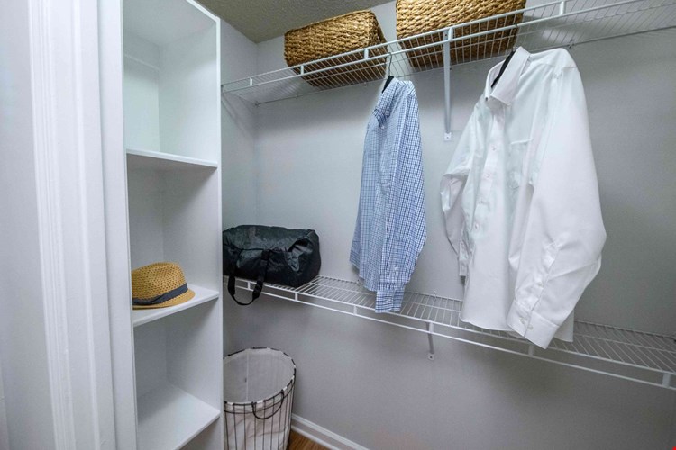 All master bedrooms are equipped with deluxe walk-in closets for maximum storage of all your wardrobe essentials.